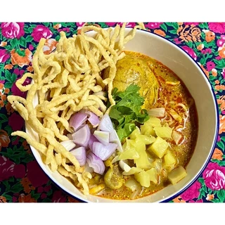 บะหมี่ไข่ไล้กี่ เส้นแบนหรือเส้นเป๊าะ(มี 10 ก้อน (600 กรัม)) ปลอดภัยไม่มีสารกันบูด