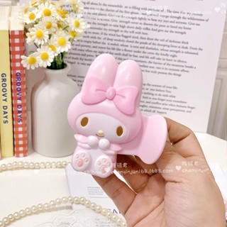 Sanrio Melody Kuromi KT ใหม่ กิ๊บติดผมพลาสติก แบบนิ่ม ลาย เข้ากับทุกการแต่งกาย สําหรับเด็กผู้หญิง