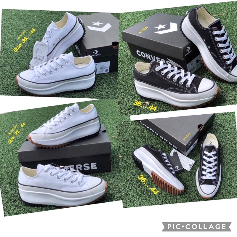 รองเท้า Converse Run star hike 36……44 คอนเวิร์สแถมกล่อง พื้นสูง6ซม.