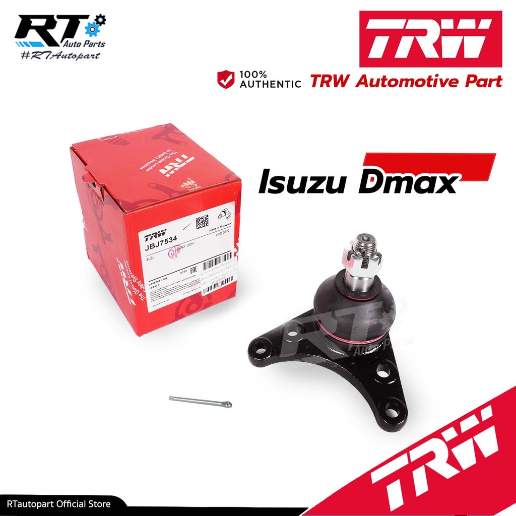 TRW ลูกหมากปีกนกบน Isuzu Dmax 2wd ปี03-12 Allnew Dmax 2wd 4wd ปี12-19  / 8-97365-021-0 / JBJ7534