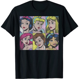 T-shirt Princess Pop Art Portraits Box Up Fashion Clothing Tops Boys Girls Boys Girls Distro Character 1-12 Years Premiu