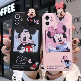 เคสโทรศัพท์มือถือนิ่ม ลายการ์ตูนมิกกี้ มินนี่เมาส์ สําหรับ Vivo Y02s Y16 Y35 Y22 Y22S V25 Pro V25e Y12S Y30 5G