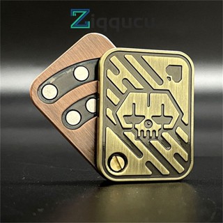 Ziqqucu ของเล่นโป๊กเกอร์ โลหะ แม่เหล็ก EDC Fidget ช่วยบรรเทาความเครียด สําหรับผู้ใหญ่