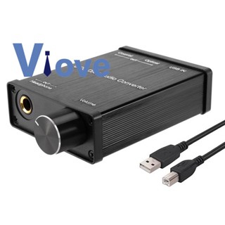 Usb to Coaxial S/PDIF Optical 3.5mm/6.3mm ตัวแปลงหูฟัง USB DAC ตัวแปลงเสียงดิจิตอลเป็นอนาล็อก สําหรับ Windows XP