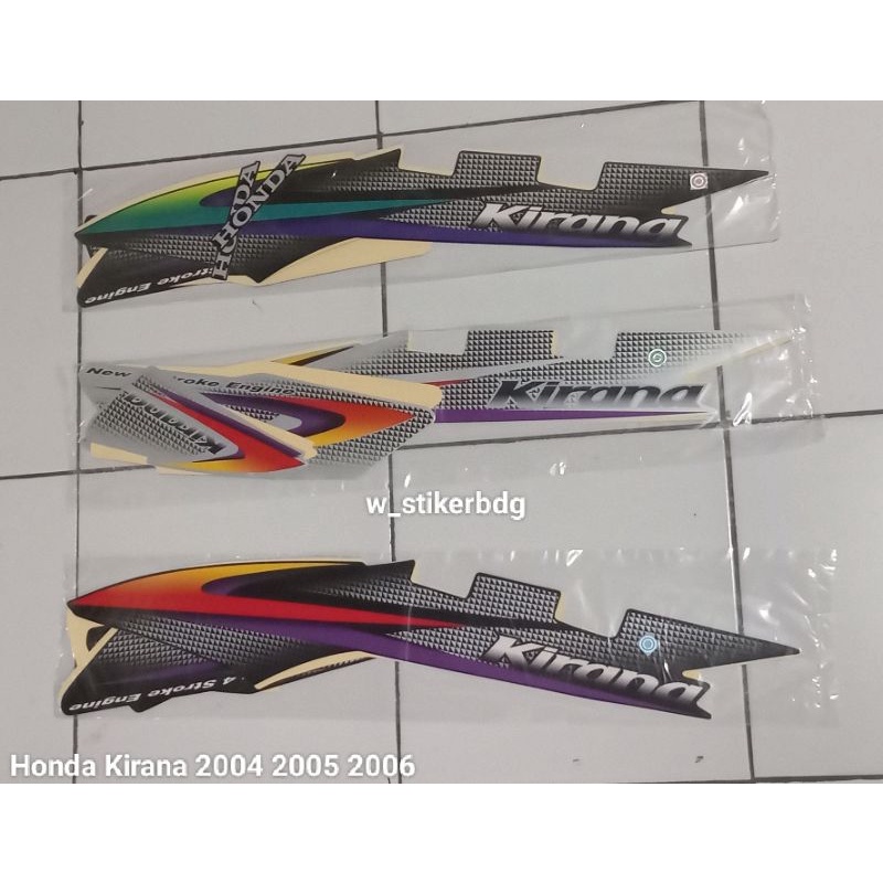 Honda Kirana 2004 2005 Body Striping