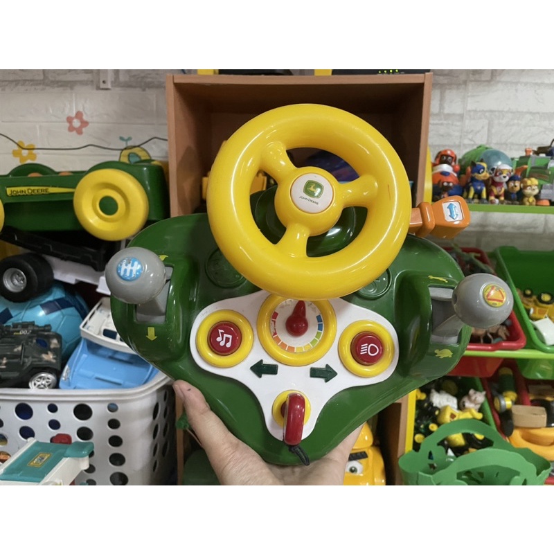 J100 ) หัดขับ John deere ของเล่นมือสอง ของเล่นน่าสะสม