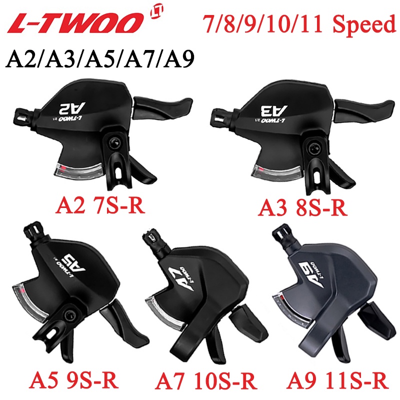LTWOO A2/A3/A5/A7/A9 7S/8S/9/10S/11S ความเร็ว Trigger 9V Mountain จักรยาน Shifter Lever MTB จักรยานอ