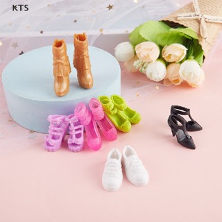 Kts รองเท้าส้นสูง 29 ซม. อุปกรณ์เสริม สําหรับตุ๊กตามอนสเตอร์ KT 5 คู่