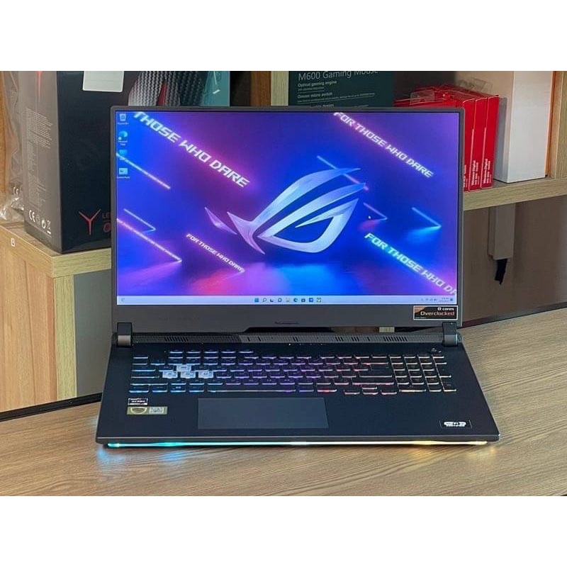 Asus ROG Strix G15 GL743QE-HX088T Ryzen 9 5900HS SSD512GB RAM16GB RTX 3050Ti (4GB GDDR6)ตัวโขว์ประกั