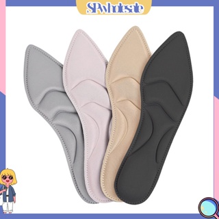 (SPwholesale) 1 Pair Women Feet Massage Pointed High Heels Breathable Sponge Shoe Insoles Pads