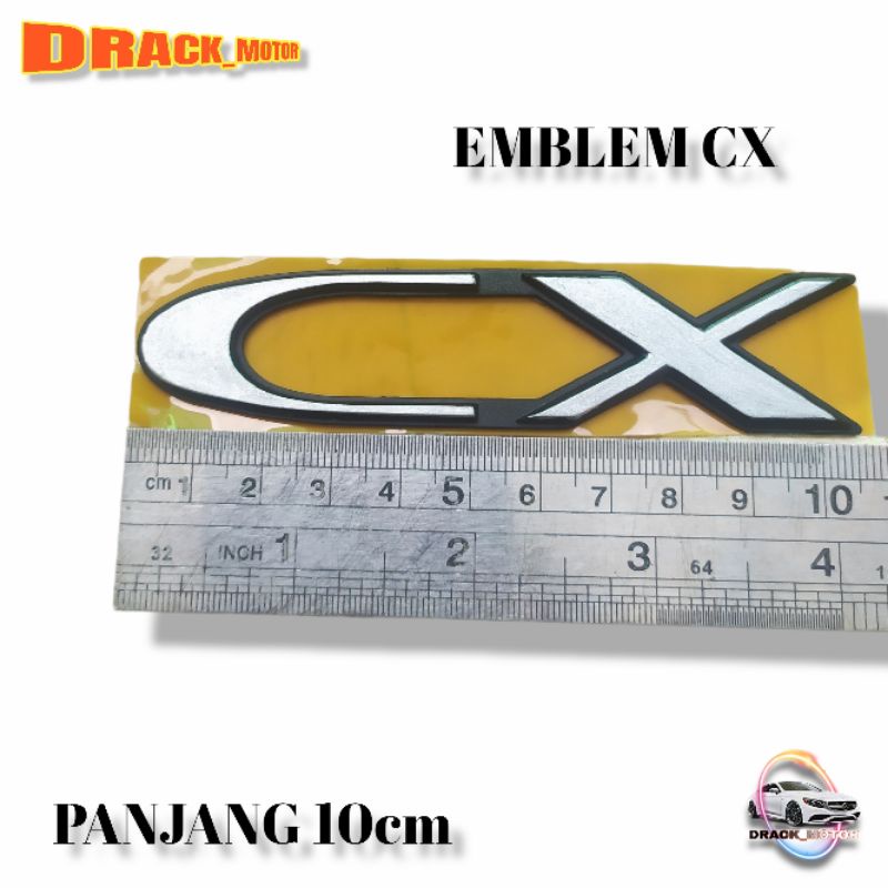 ต้นฉบับ CX 10 ซม. EMBLEM//ORIGINAL CX EMBLEM SINGLE
