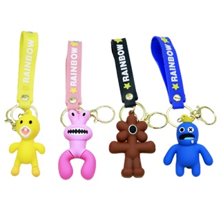 Roblox Rainbow Friends Keychain Pendant  Blue ToyFigure Kids Gifts Xmas Ornament Fans Collection