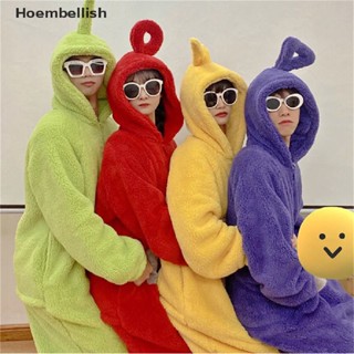 Hoe&gt; ชุดนอนจั๊มสูท คอสเพลย์สัตว์เทเลทับบี้ Disi Onesies Lala สําหรับผู้ใหญ่ ทุกเพศ