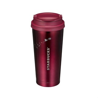 🎀【พร้อมส่ง】  2022 แก้วสตาร์บัคส์เกาหลี Starbucks Korea SS Holiday Elma Red Tumbler 473ml/ 16oz