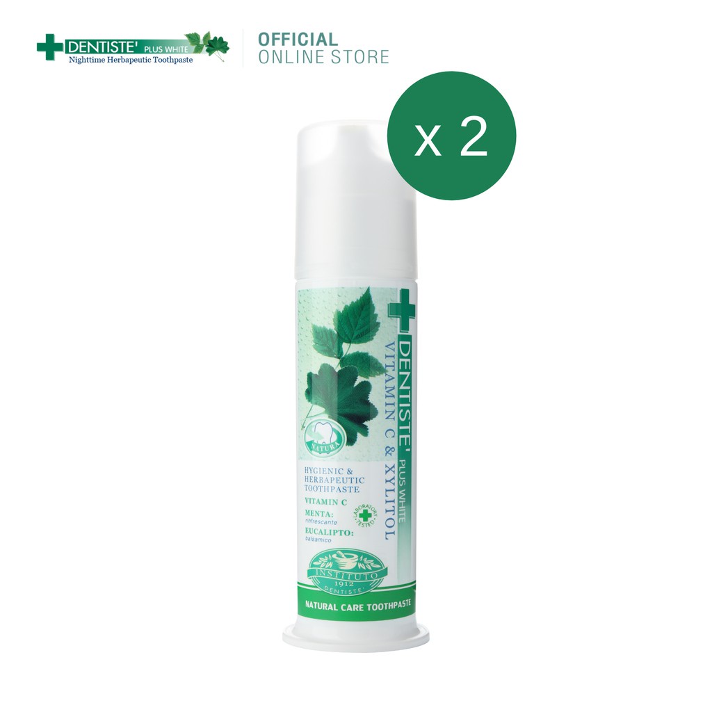 [แพ็ค 2] Dentiste’ Original Toothpaste Pump ยาสีฟัน สูตรออริจินัล ลดกลิ่นปากตอนเช้า ฟันขาว แบบปั๊ม 120กรัม เดนทิสเต้ ราคา ถูกที่สุด ดีลบีเคเค แกลเลอรีภาพที่ 6