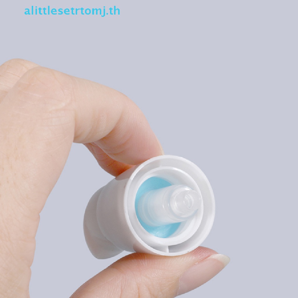 Alittlese ขวดปั๊มสูญญากาศเปล่า ขนาด 15-100 มล. เติมได้ สําหรับใส่เครื่องสําอาง เซรั่ม
