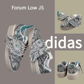 （ยิงจริง）Adidas Forum Low JS ของแท้100%💯 รองเท้าผ้าใบ รองเท้า รองเท้าวิ่ง รองเท้า adidas-1-4