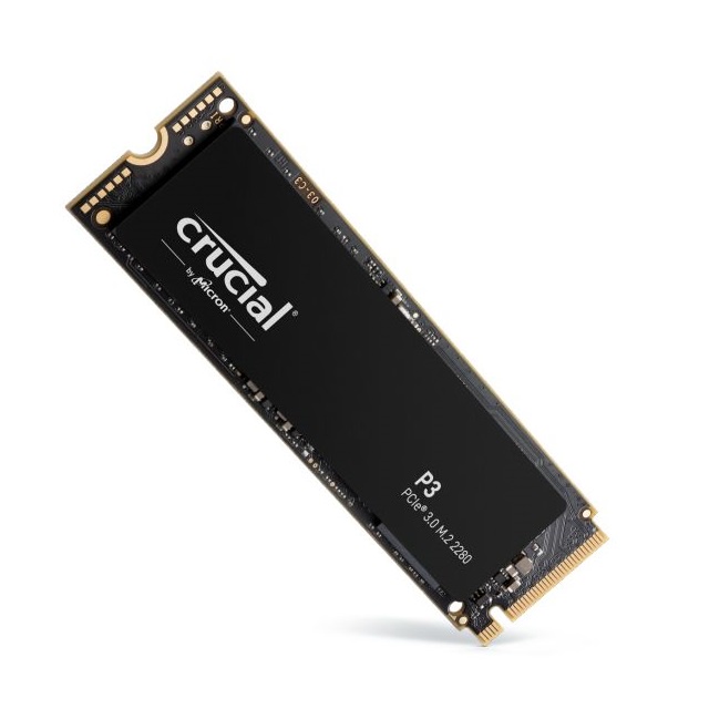 Crucial 500GB P3 NVMe M.2 SSD (Gen3)