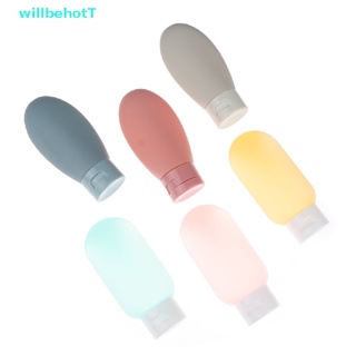 [WillbehotT] ขวดรีฟิล แบบพกพา สําหรับใส่แชมพู เอสเซ้นต์เจลอาบน้ํา 3 ชิ้น