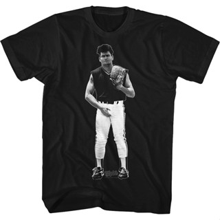 Ricky Vaughn Major League II T-Shirt เสือยืดผู้ชาย เสื้อโอเวอร์ไซ