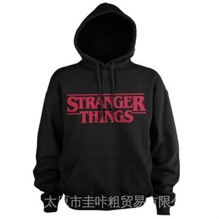 เสื้อกันหนาว มีฮู้ด ลาย Stranger Things สําหรับผู้ใหญ่ (ผู้ใหญ่ - UNISEX) NAPH