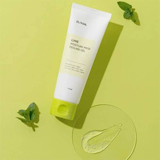 [สินค้าของแท้100% พร้อมส่ง] iUNIK  Lime Moisture Mild Peeling Gel 120 ml