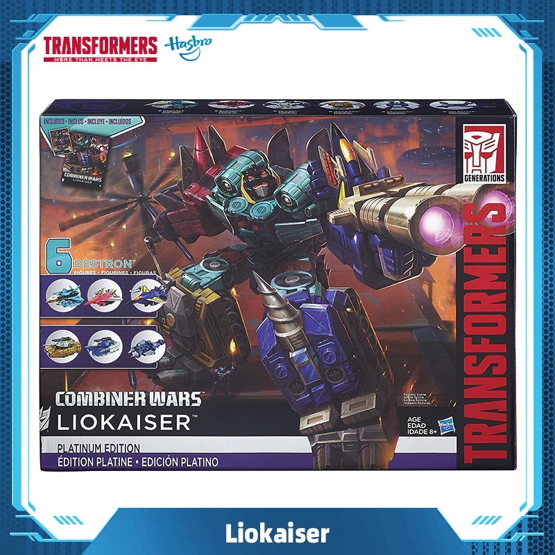 Hasbro Transformers Generations Platinum Edition Combiner Wars Liokaiser 6in1 Toys Gift B3900