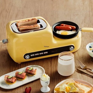 เครื่องปิ้งขนมปังอัตโนมัติ Nonstick 3 in 1  Maker 220V พร้อมส่ง