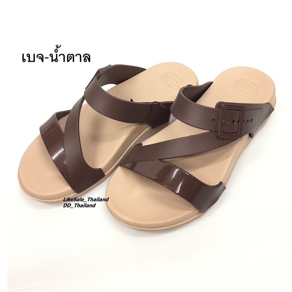 😍 Monobo Moniga 7 – รองเท้าแตะลุคหวาน พื้นหนานุ่ม ใส่สบาย เบา กันน้ำ 💦