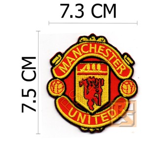 ตัวติดเสื้อ ตัวรีดเสื้อ อาร์ม Armpatch งานปักผ้า Manchester United แมนยู แมนเชสเตอร์ ยูไนเต็ด A40