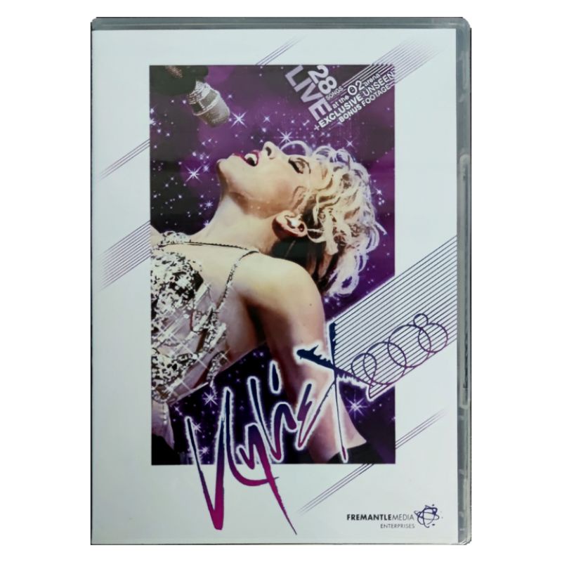 DVD คอนเสิร์ต KYLIE MINOGUE Kylie X2008 Live