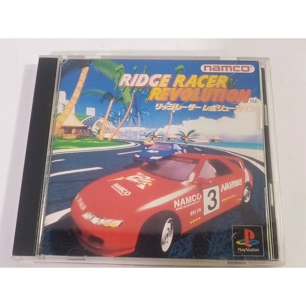 แผ่นแท้ ps1 ภาษาJP Ridge Racer Revolution [SLPS 00150]