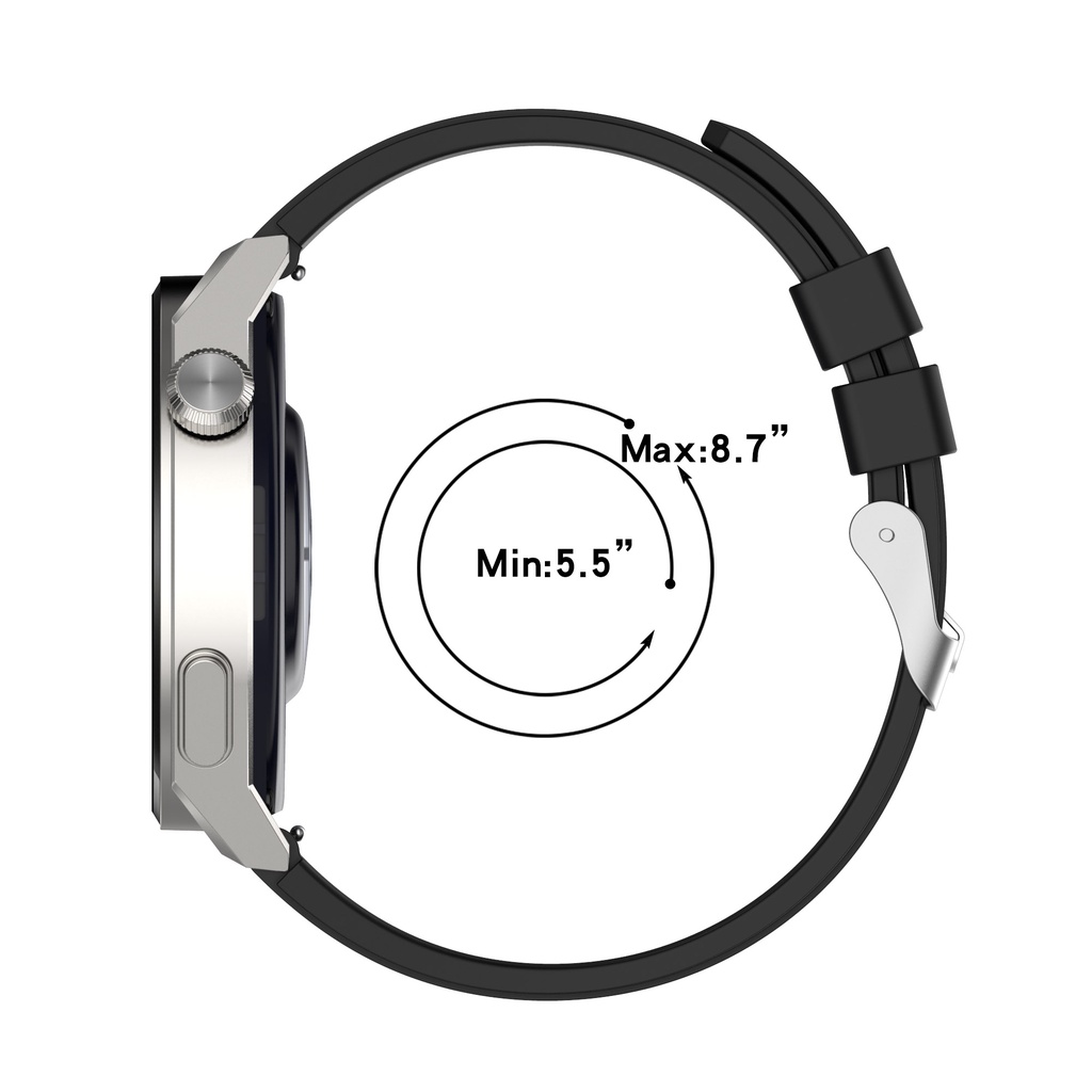 สายนาฬิกาข้อมือซิลิโคน 20 มม. แบบเปลี่ยน สําหรับ Garmin Vivoactive 3 5 Active 5 Forerunner 645 245 245M 55 158