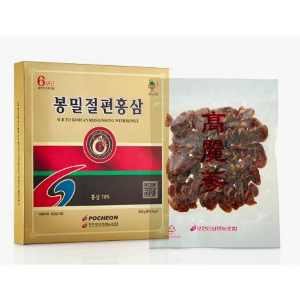 Korean 6-year-old Goryeo red ginseng Bongmiljeol (300g)