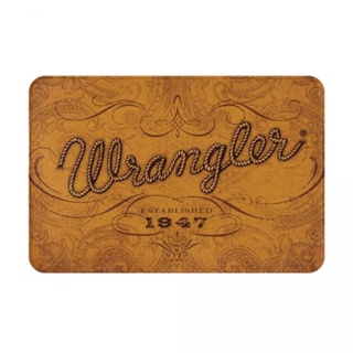 Wrangler (1) พรมเช็ดเท้า ผ้าสักหลาด กันลื่น ดูดซับน้ํา แห้งเร็ว 16x24 นิ้ว สําหรับห้องน้ํา พร้อมส่ง