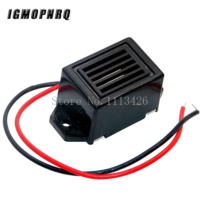 สัญญาณเตือนอิเล็กทรอนิกส์ ขนาดเล็ก DC 12V 85dB