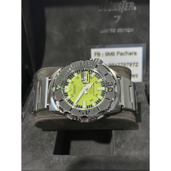 Seiko Monster Green Limited Edition แท้💯