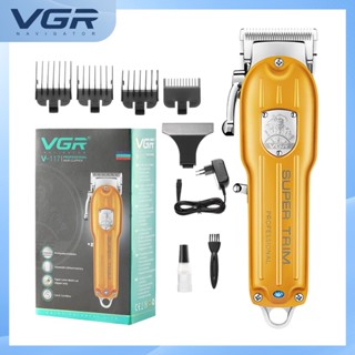 ปัตตาเลี่ยนตัดผม ไร้สายVGR-V-117 ปัตตาเลี่ยน ( มาใหม่)