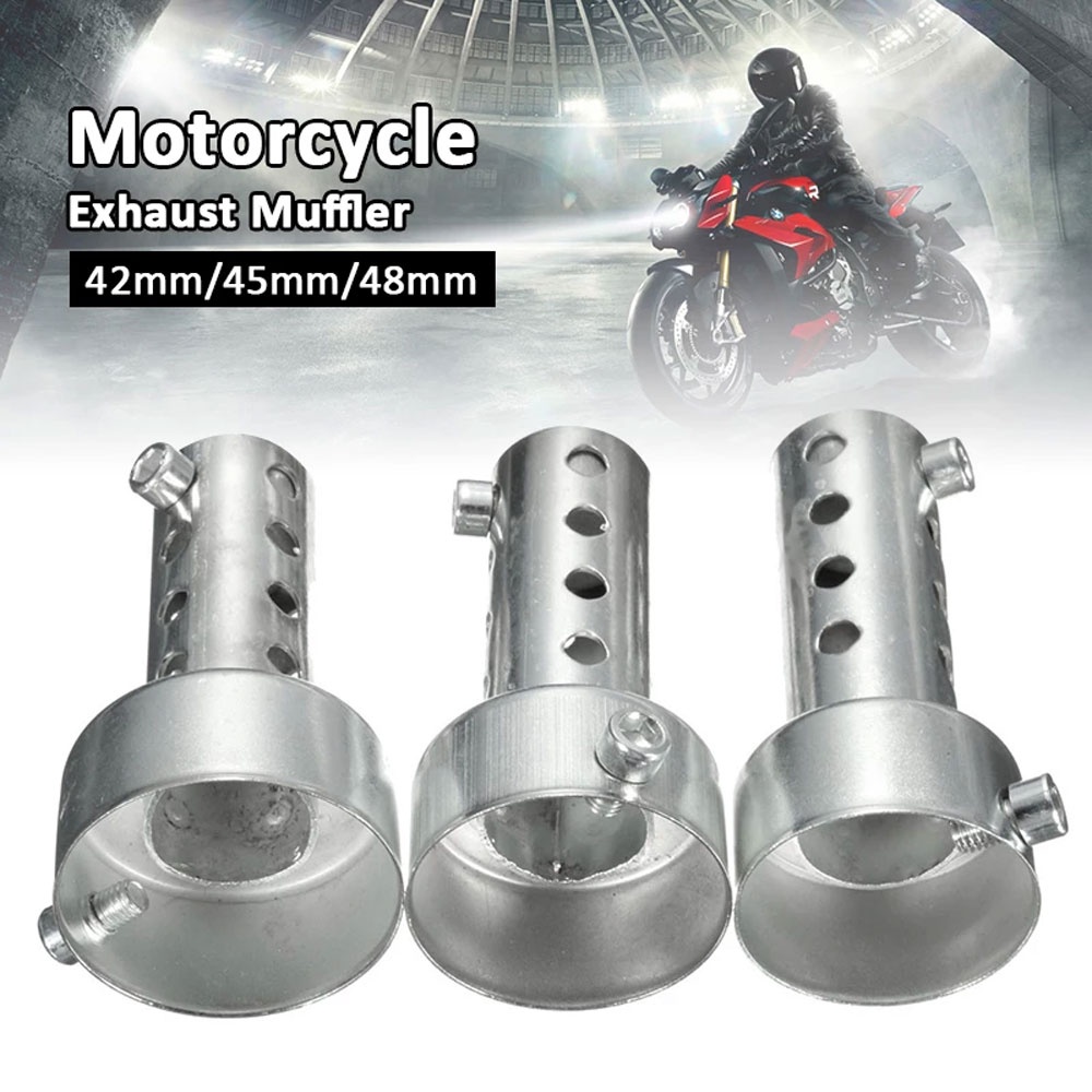 ในสต็อก 35mm/42mm/45MM/48MM/60MM Motorcycle Pipe Silencer DB Killer