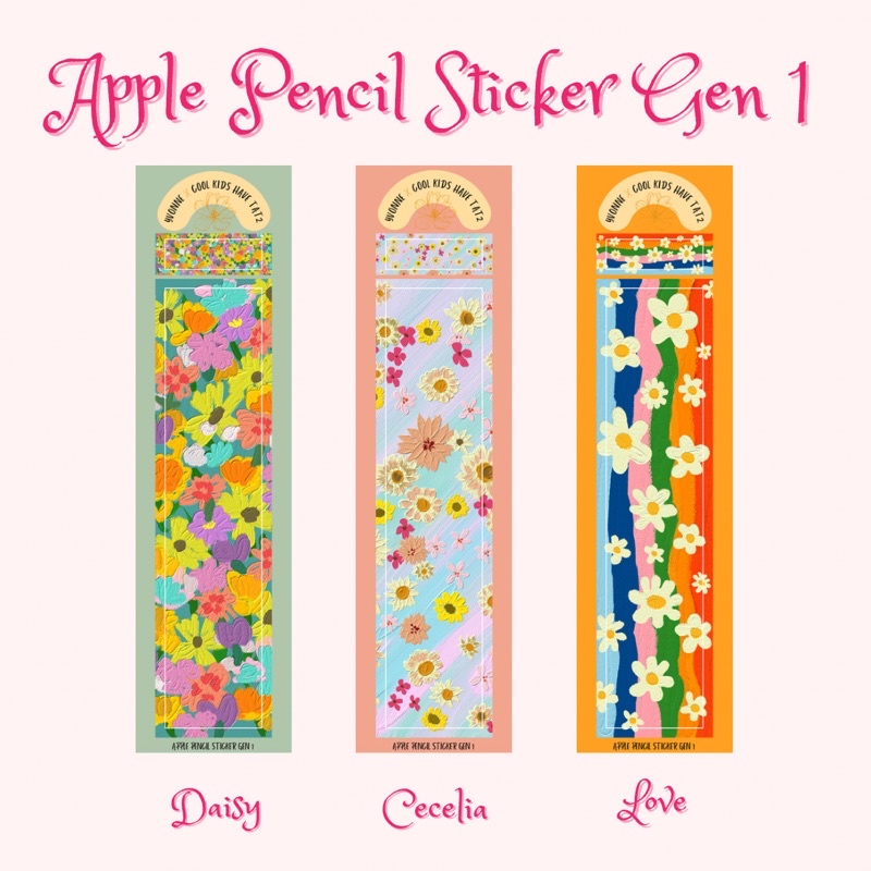 Apple Pencil Sticker  for Gen 1 &amp; Gen 2
