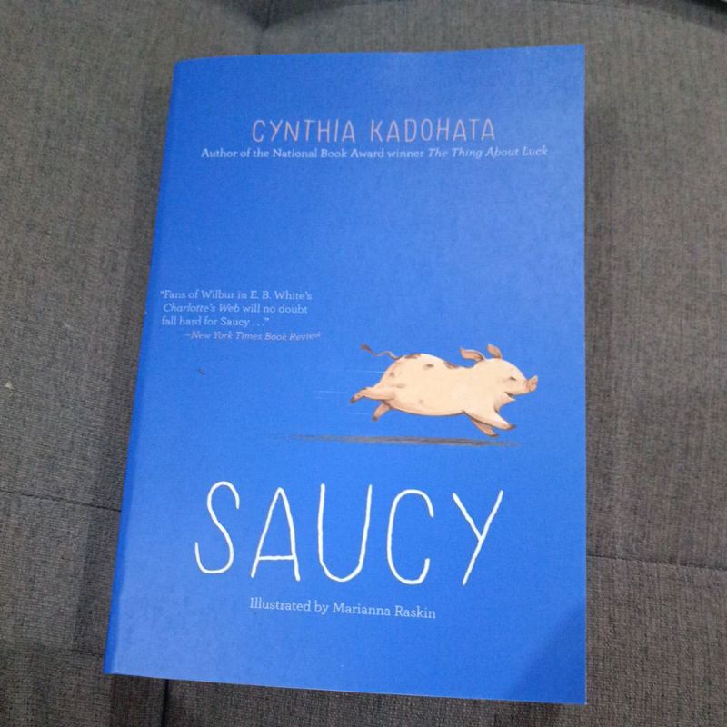 Saucy. by cynthai kadohata