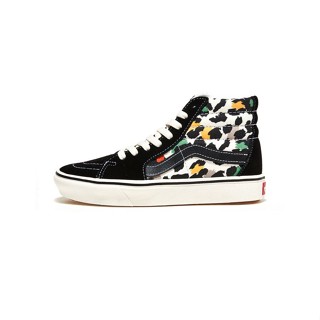 [ของแท้ ส่งฟรี จากไทย] VANS COMFYCUSH SK8-HI - LEOPARD POP BLACK/MULTI