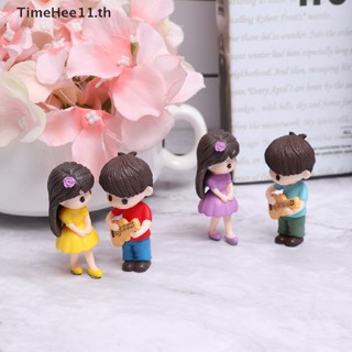 Timehee โมเดลกีตาร์จิ๋ว สร้างสรรค์ สําหรับคู่รัก 2 ชิ้น