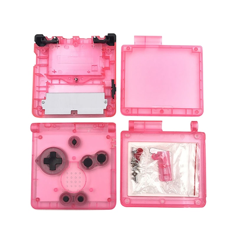 Ba Clear ฝาครอบป้องกันเคสเปลือกหอยสําหรับ Gameboy Advance SP สําหรับ GBA SP