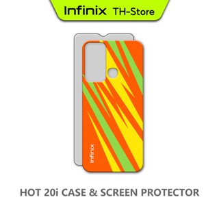 Infinix HOT 20i CASE &amp; SCREEN PROTECTOR