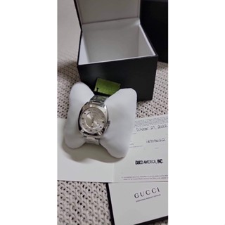 Gucci Stainless Steel Silver Watch GG2570 41mm