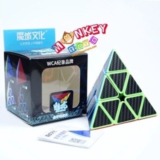 Monkey Toys รูบิค Pyraminx 3x3 MoYu WCA CF (จากหาดใหญ่)