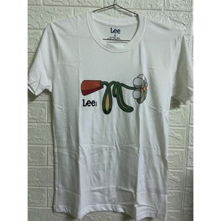 Lee  เสื้อยืดสีขาว off-white