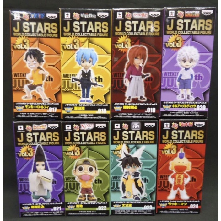 Banpresto J STARS WCF Vol.3 รวมตัวละครจาก โชเน็นจัมป์ (Shonen Jump) ครบรอบ 45 ปี JSTARS ชุดที่ 3