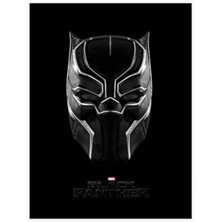 หมวกแบล็ค แพนเธอร์ Black Panther Helmet (1/1 Wearable)